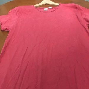 Urban Outfitters Feathers Washed Raw Hem Scoop Tee